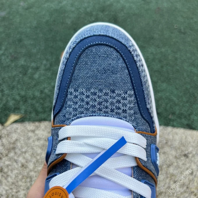 LOUIS VUITTON Trainer Blue Brown