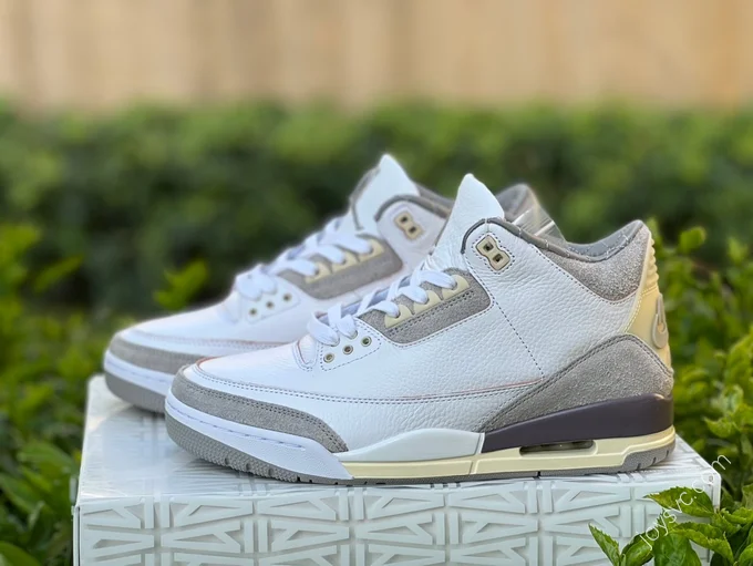 Air Jordan 3 A Ma Maniere Beige Grey Sneaker DH3434-110