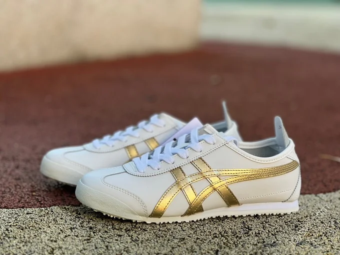 Onitsuka Tiger Mexico 66 Gold White