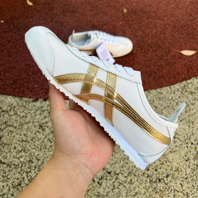 Onitsuka Tiger Mexico 66 Gold White