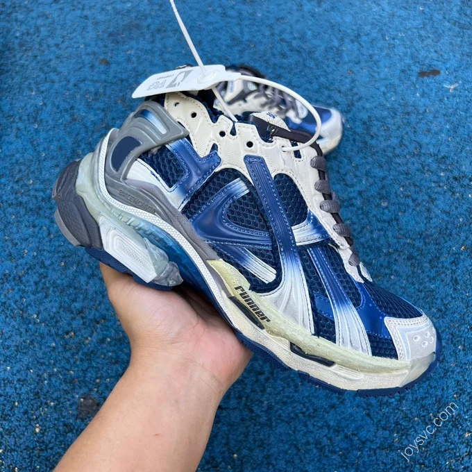 Balenciaga Runner 7.5 Blue White