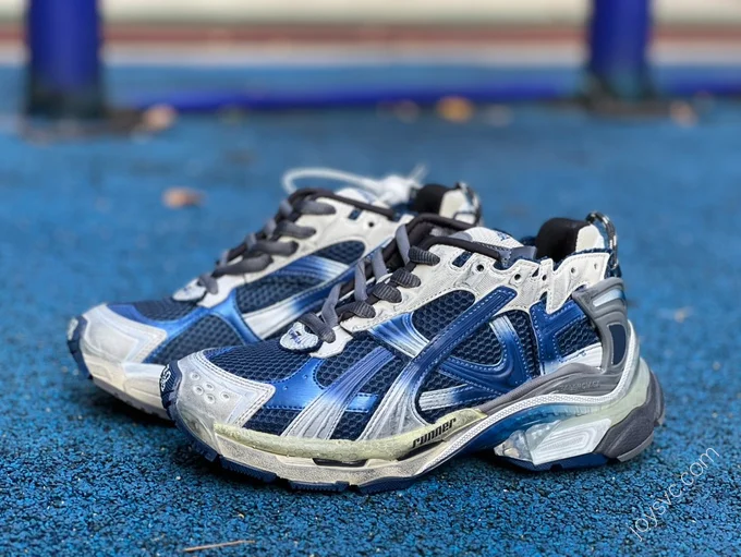 Balenciaga Runner 7.5 Blue White