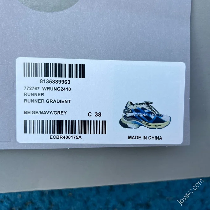 Balenciaga Runner 7.5 Blue White