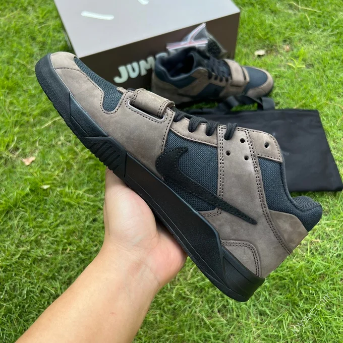 Travis Scott x Jordan Cut The Check Black Brown FZ8117-204