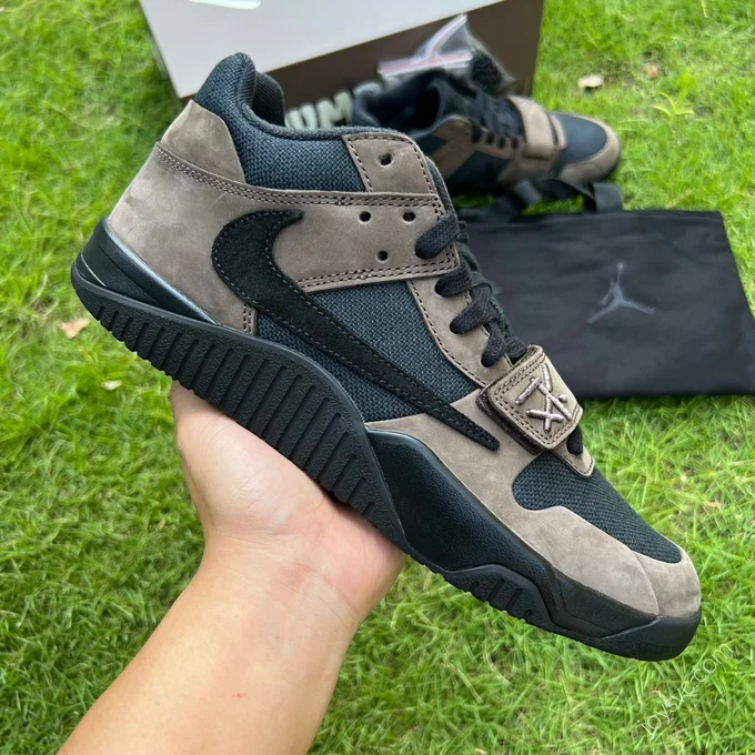 Travis Scott x Jordan Cut The Check Black Brown FZ8117-204