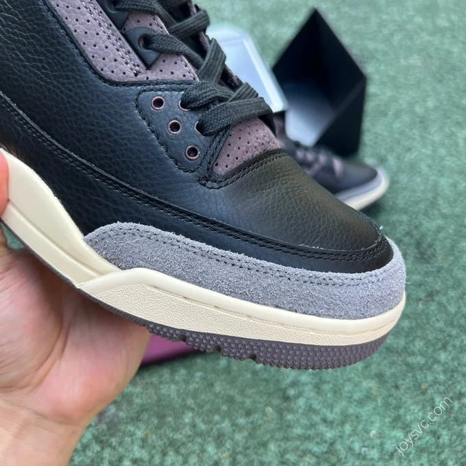 A Ma Maniere x Air Jordan 3 Black Brown Sneaker FZ4811-001