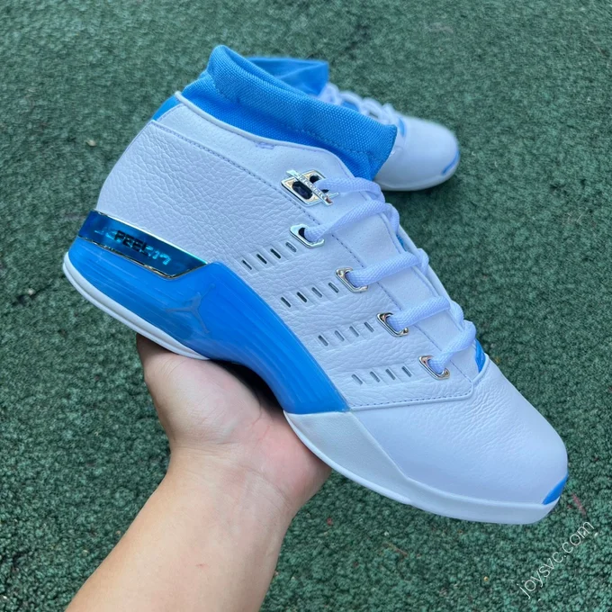 Air Jordan 17 Low White Blue Sneakers FJ0395-101