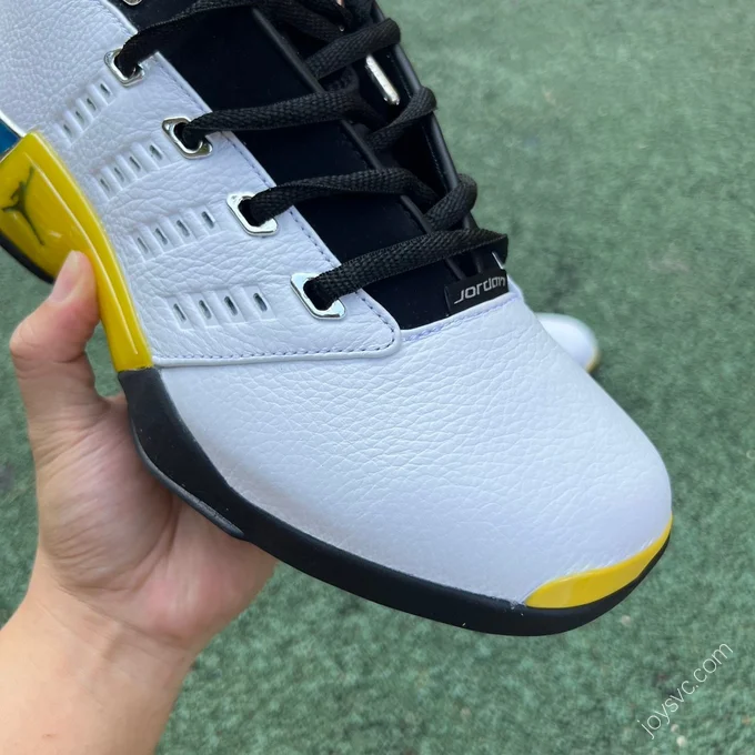 Air Jordan 17 Low White Yellow Sneakers FJ0395-100