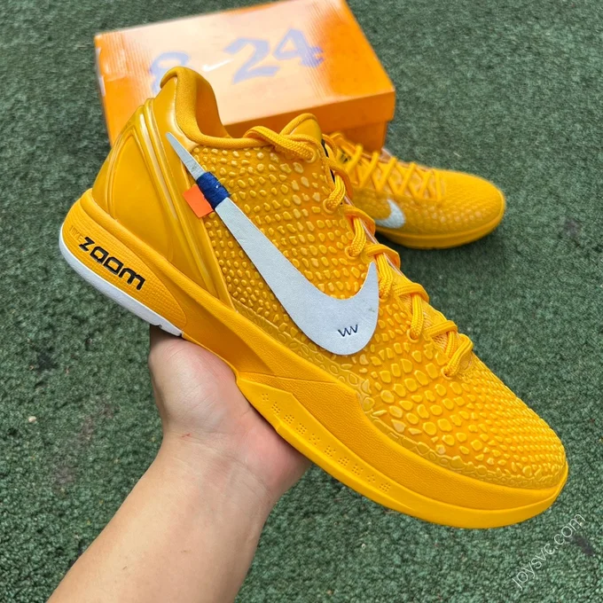 Nike Kobe 6 Protro Yellow White GW2190-501