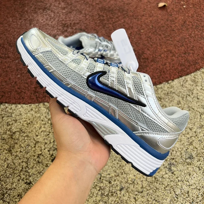 Nike P-6000 White Blue Silver BV1021-001