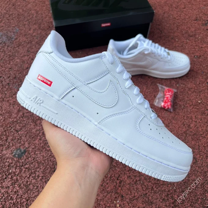 Supreme x Nike Air Force 1 White CU9225-101