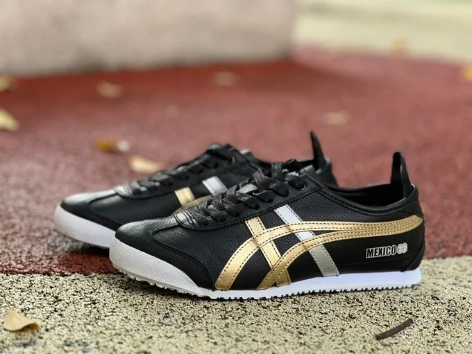 Onitsuka Tiger Mexico 66 Gold Black