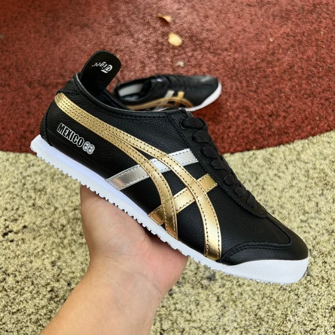 Onitsuka Tiger Mexico 66 Gold Black