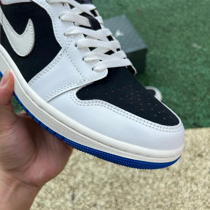 Air Jordan 1 Low Quai 54 White Black HQ0764-001