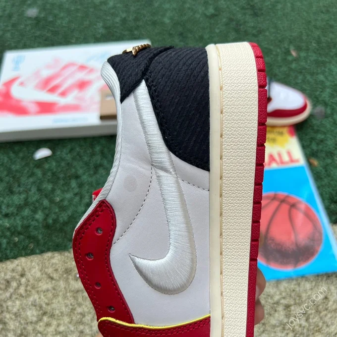 Air Jordan 1 x Trophy Room White Black Red HV6157-100