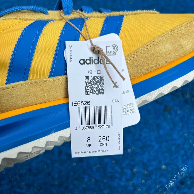 Adidas SL 72 Yellow Blue IE6526