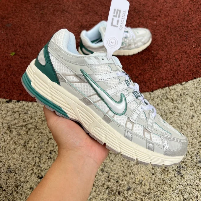 Nike P-6000 Green Silver Beige hf4308-072