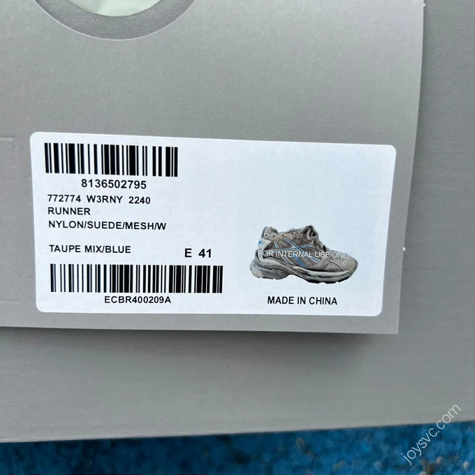 Balenciaga Runner 7.5 Blue Grey Beige