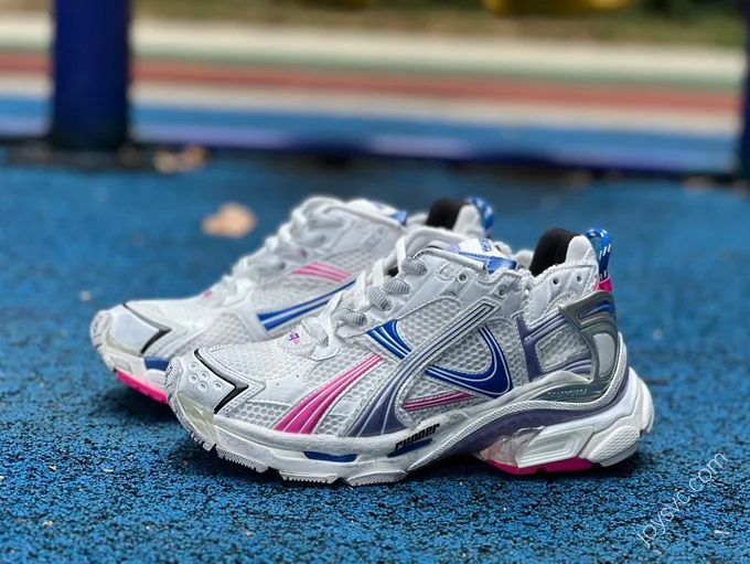 Balenciaga Runner 7.5 Blue Pink White