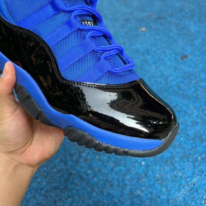 Air Jordan 11 Black Blue Basketball Shoes CT8012-400