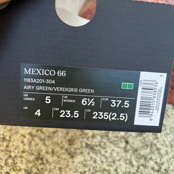 Onitsuka Tiger Mexico 66 Green White