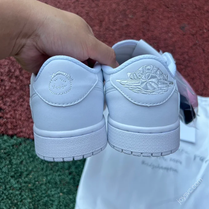 Travis Scott x Air Jordan 1 Low Golf Pure White DM7866-202