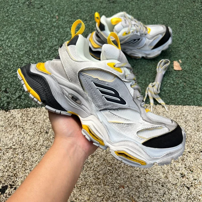 Balenciaga Cargo Yellow Grey White