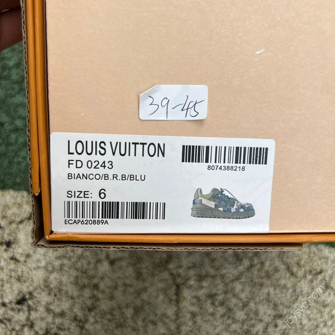 LOUIS VUITTON Trainer Maxi Multicolor Green