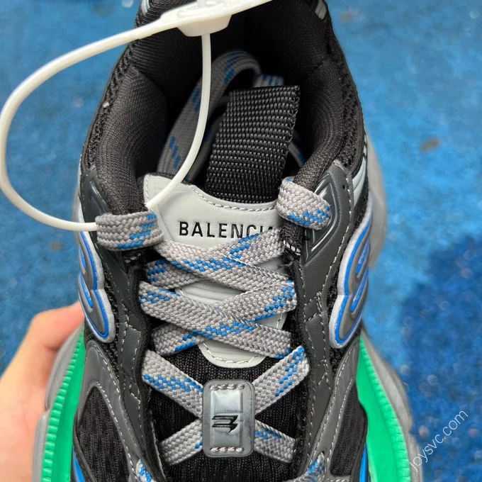 Balenciaga 10XL Green Blue Grey Black