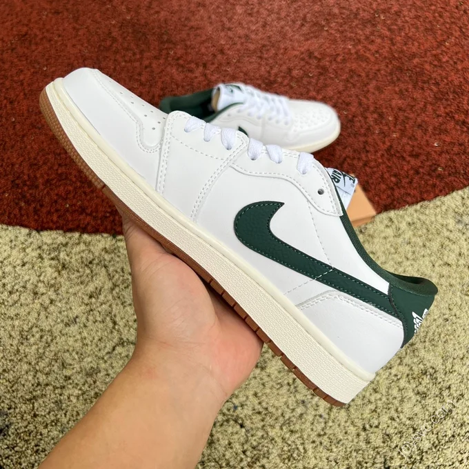 Air Jordan 1 Low OG Distressed White Green CZ0775-133