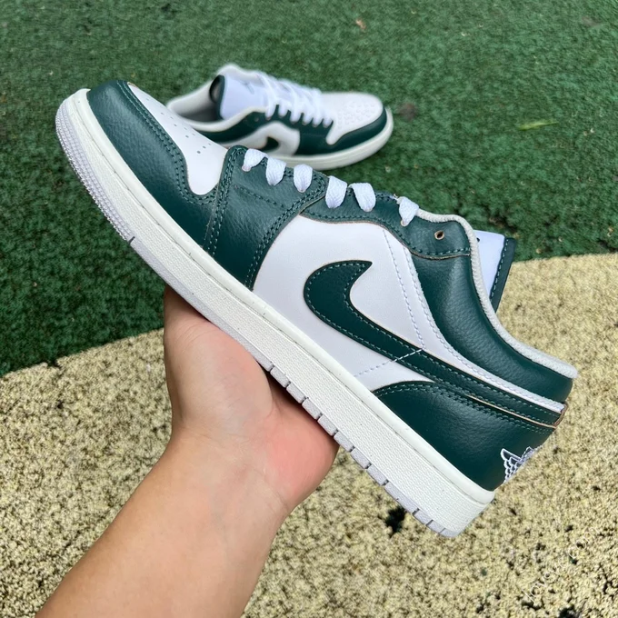 Air Jordan 1 Low Graphite Green FQ7687-300