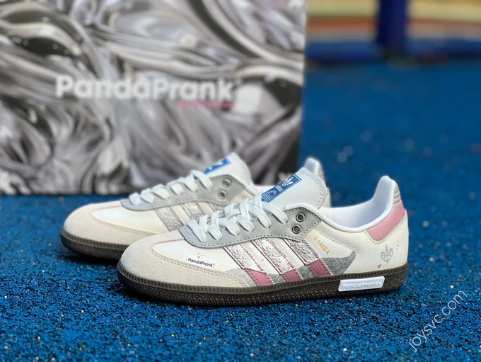 Adidas Samba OG White Pink Grey