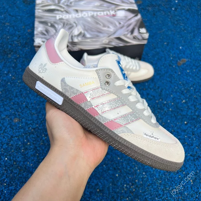 Adidas Samba OG White Pink Grey