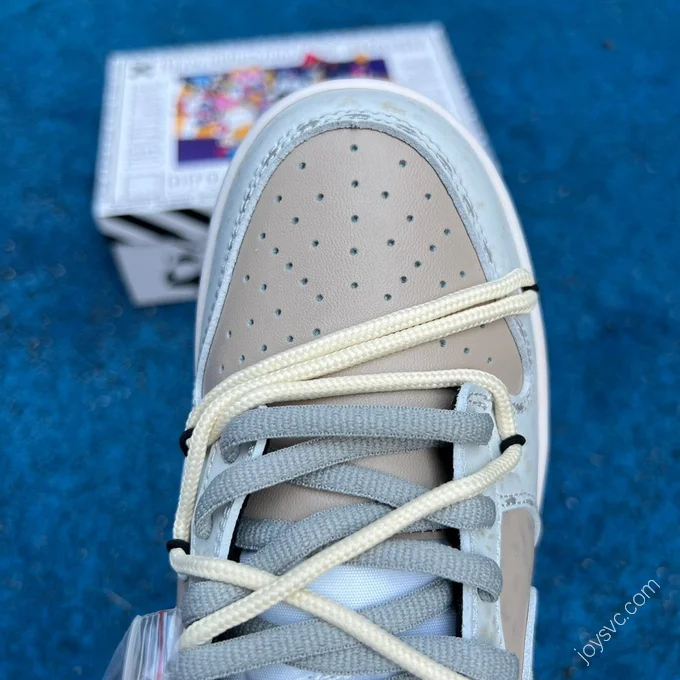 Nike Dunk Low Grey White Custom