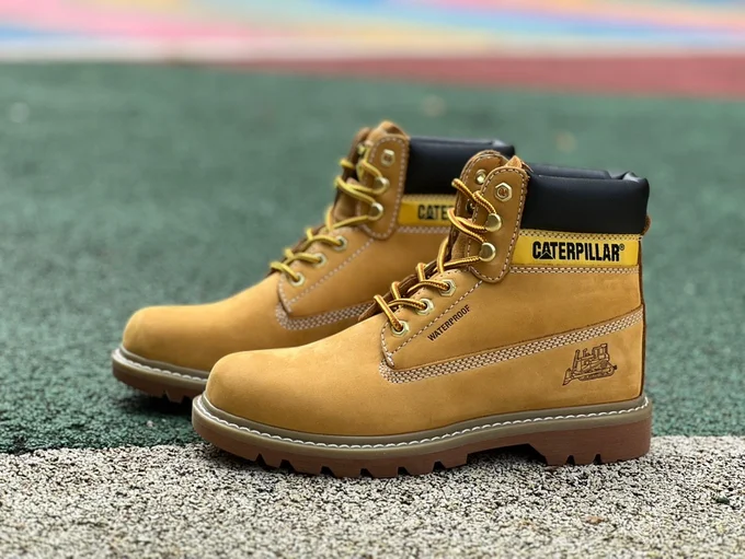 CAT GORE-TEX Yellow Outdoor Work Boots Premium Edition