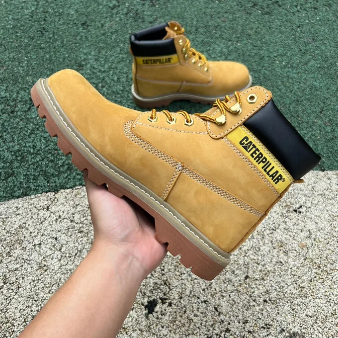 CAT GORE-TEX Yellow Outdoor Work Boots Premium Edition