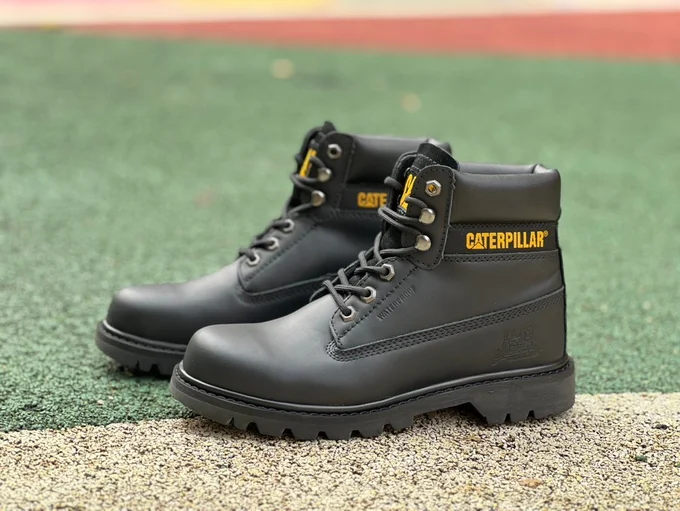 CAT GORE-TEX Black Outdoor Work Boots Premium Edition