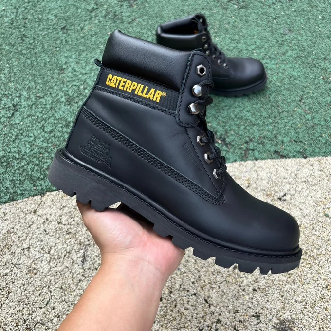 CAT GORE-TEX Black Outdoor Work Boots Premium Edition