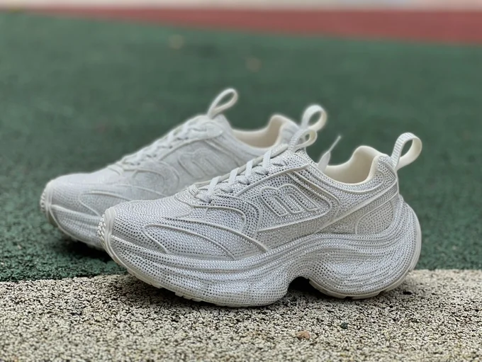 Balenciaga Triple S Crystal White