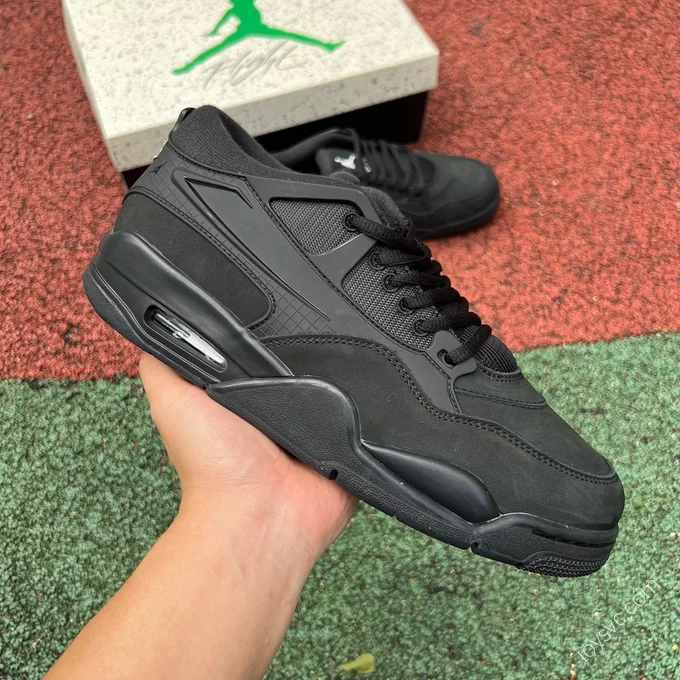 Air Jordan 4 RM Black Low-Top FQ7939-004