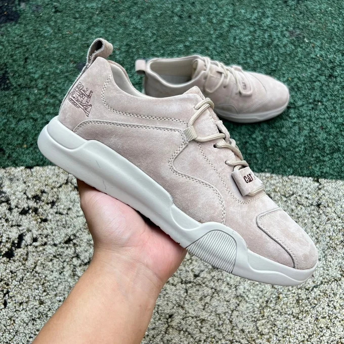 CAT GORE-TEX Low Beige Grey Outdoor Casual