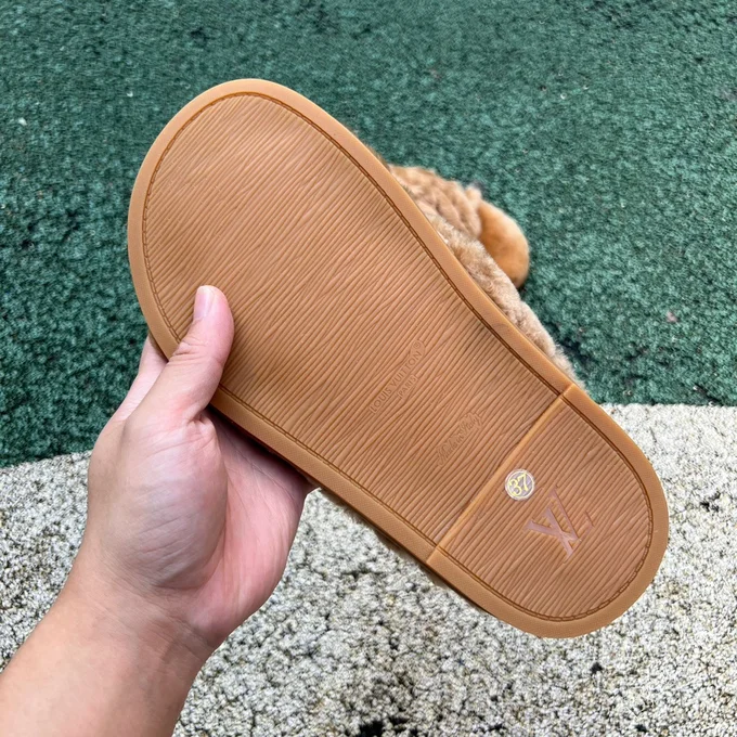 LOUIS VUITTON Bliss Slides Brown