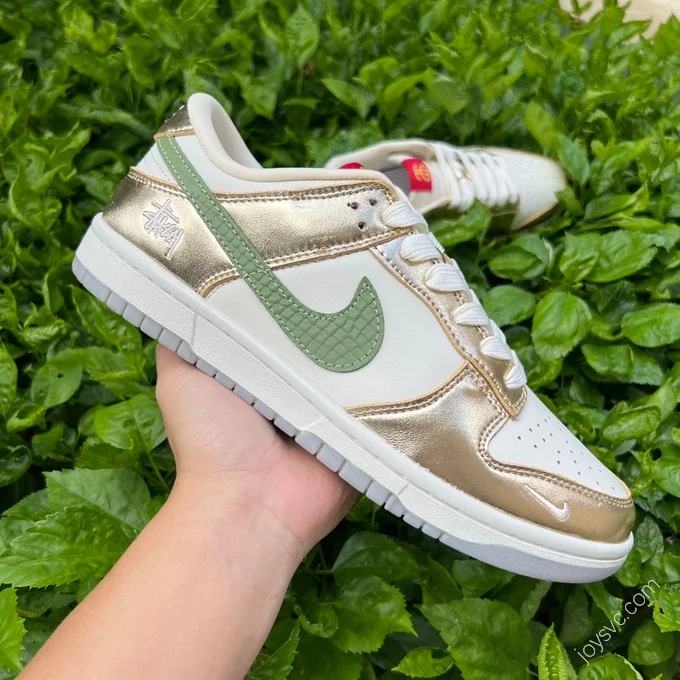 Nike Dunk White Gold Green XH0923-343