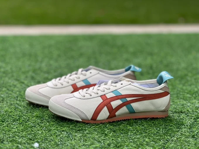 Onitsuka Tiger Mexico 66 Red Beige White