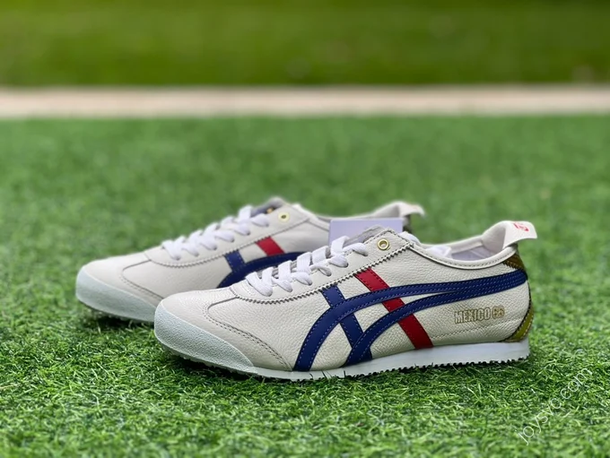 Onitsuka Tiger Mexico 66 Gold Red Blue White