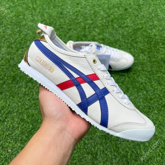 Onitsuka Tiger Mexico 66 Gold Red Blue White