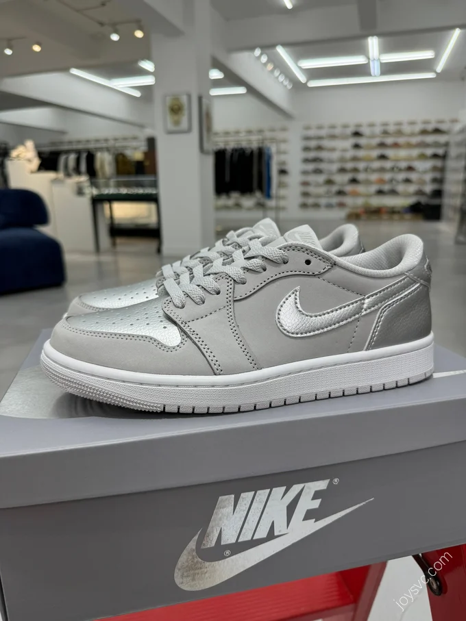 Air Jordan 1 Low Silver Low-Top Sneaker CZ0790-002