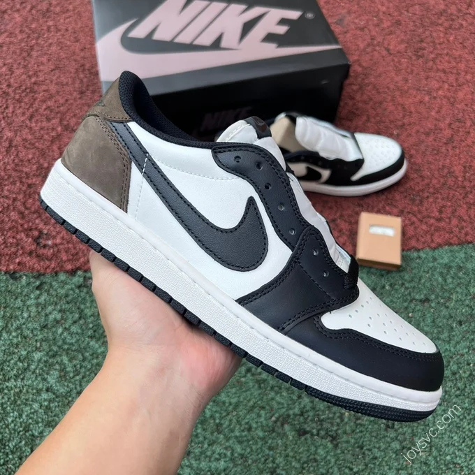 Air Jordan 1 Low Black White Brown CZ0790-102