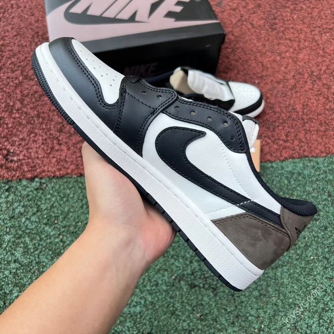 Air Jordan 1 Low Black White Brown CZ0790-102