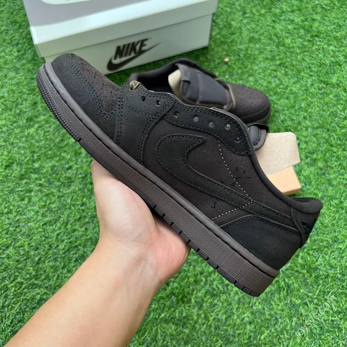 Travis Scott x Air Jordan 1 Low Black Brown 2.0 DM7866-2